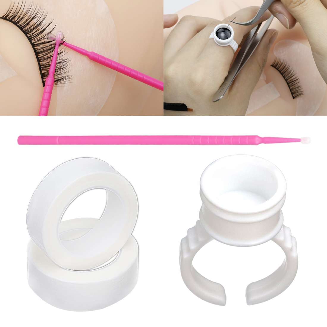 Lash extension academy lash tools lash training kit include lash supplies with private label XJ76